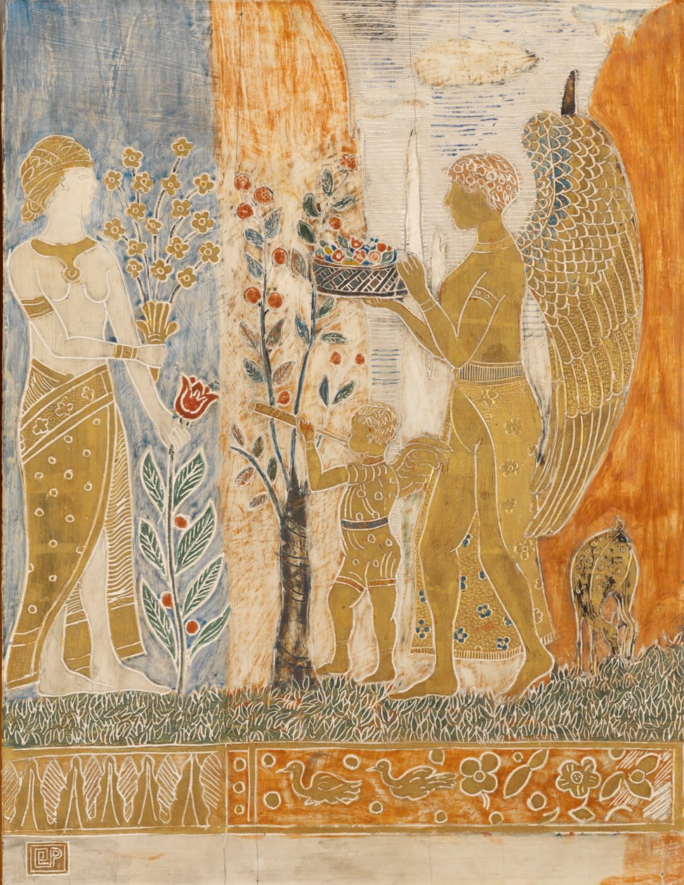 Het offer door Charles Prendergast