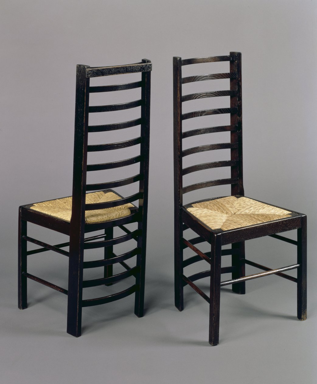 Ladderback stoelen, ca. 1903 door Charles Rennie Mackintosh