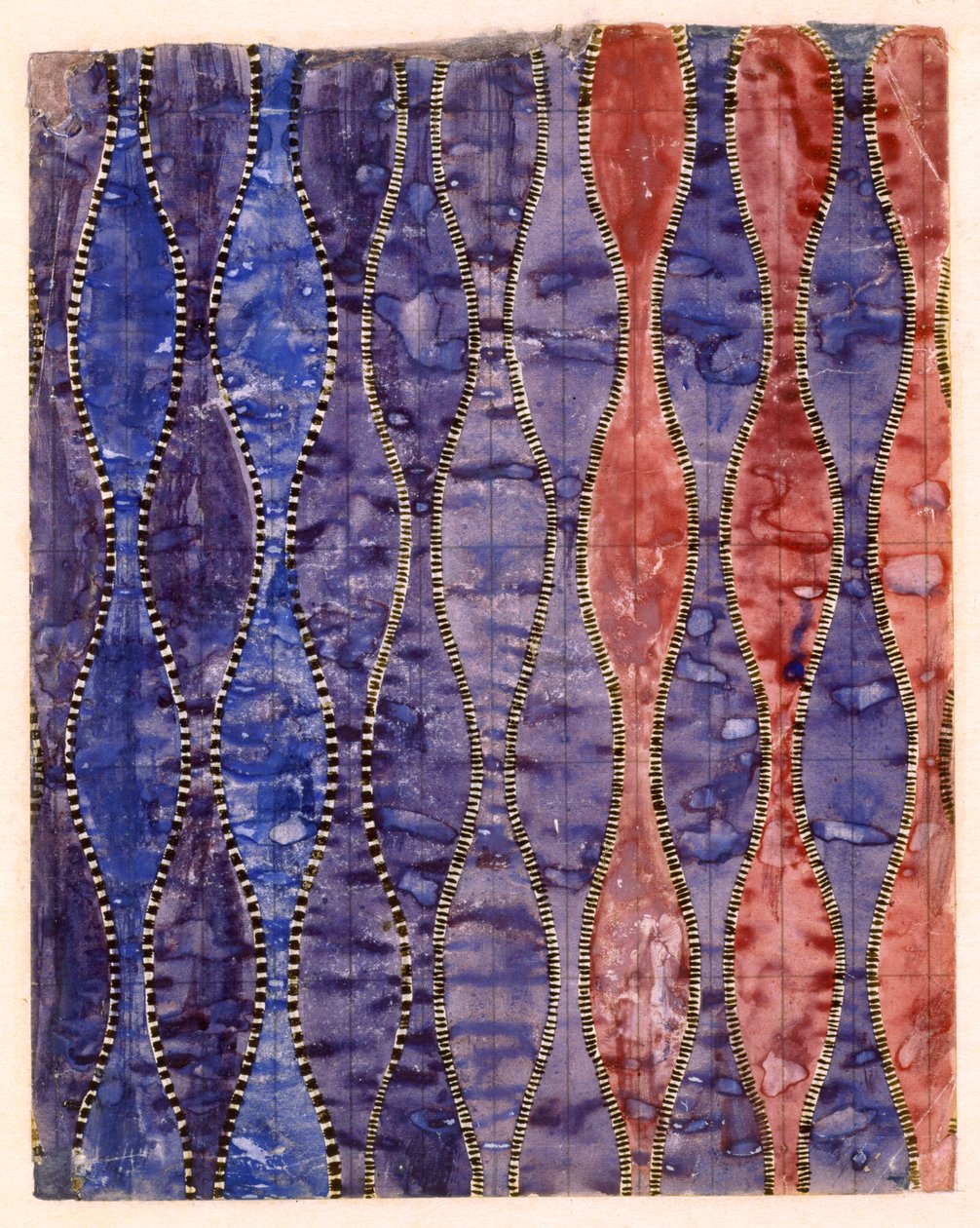 Textielontwerp door Charles Rennie Mackintosh