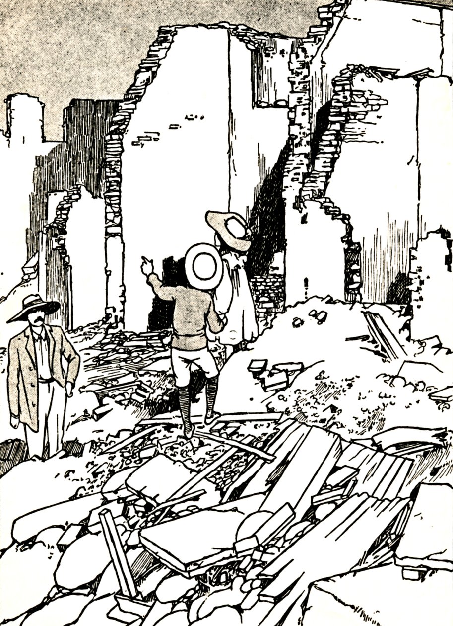 Na de aardbeving, 1907 door Charles Robinson