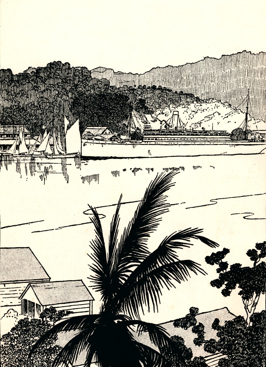 Port Antonio, Jamaica, 1912 door Charles Robinson