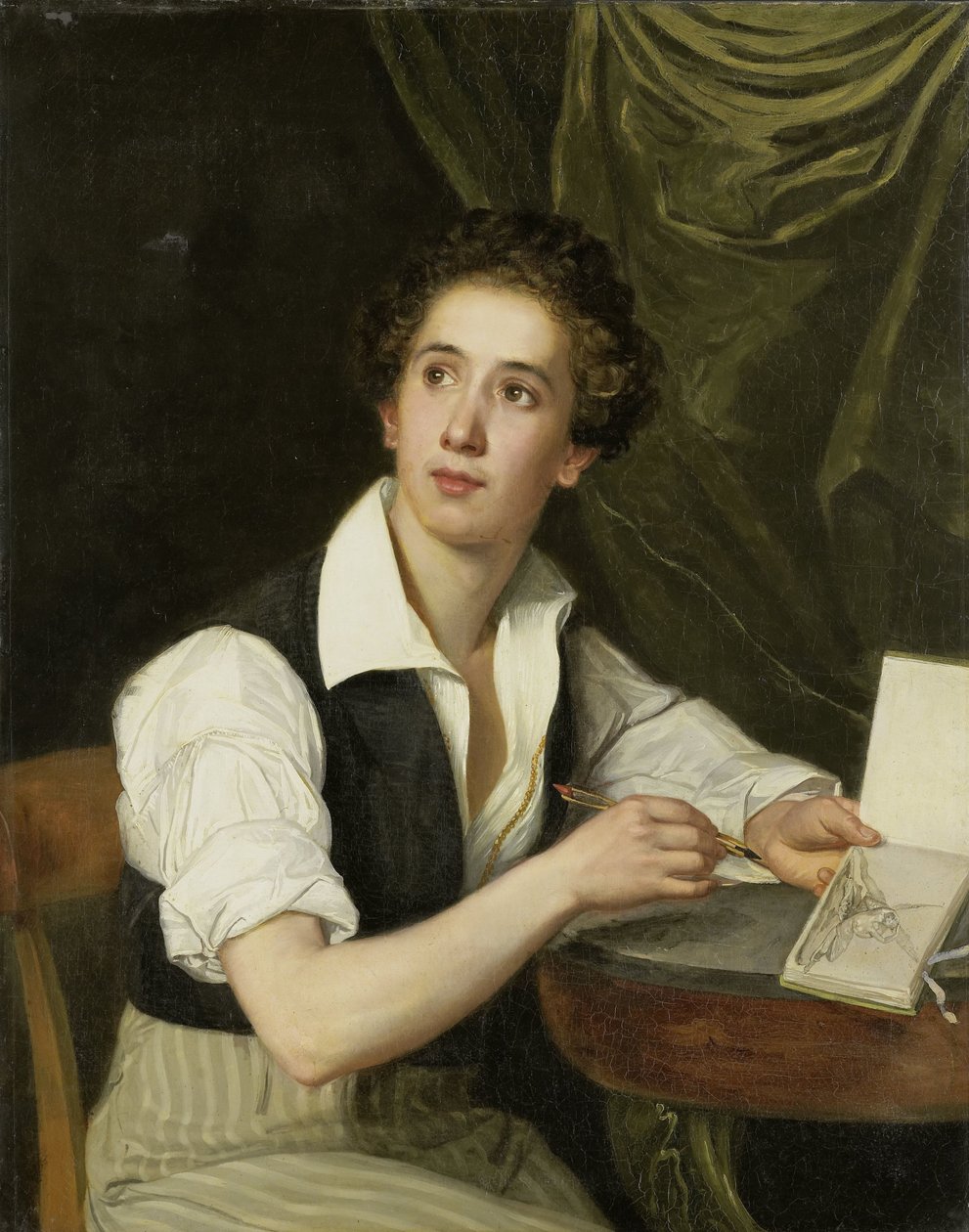 Zelfportret door Charles Saligo