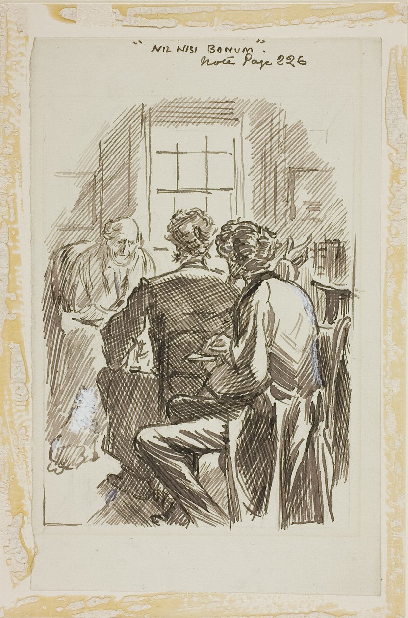 Nil Nisi Bonum door Charles Samuel Keene