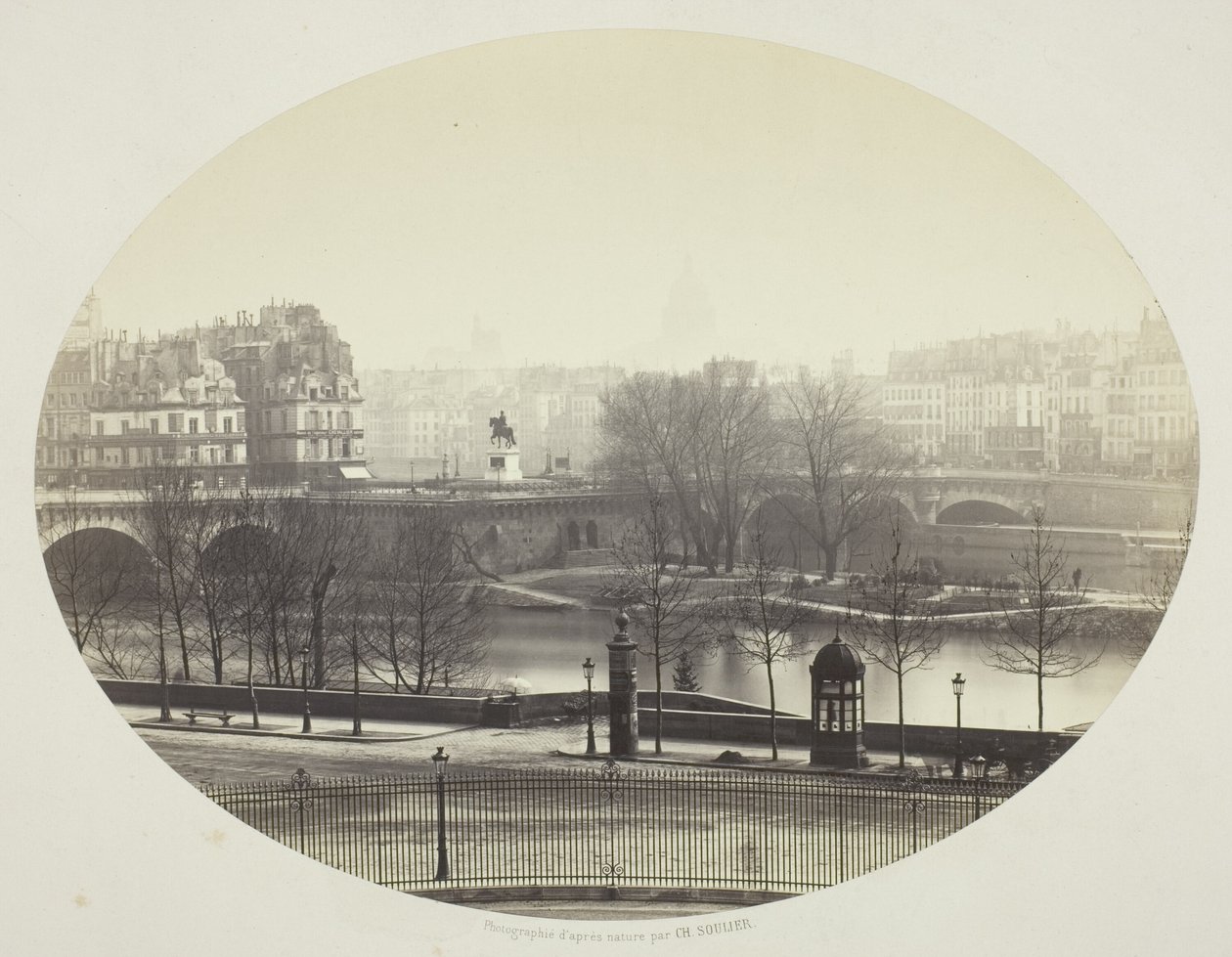 De Pont Neuf in Parijs door Charles Soulier