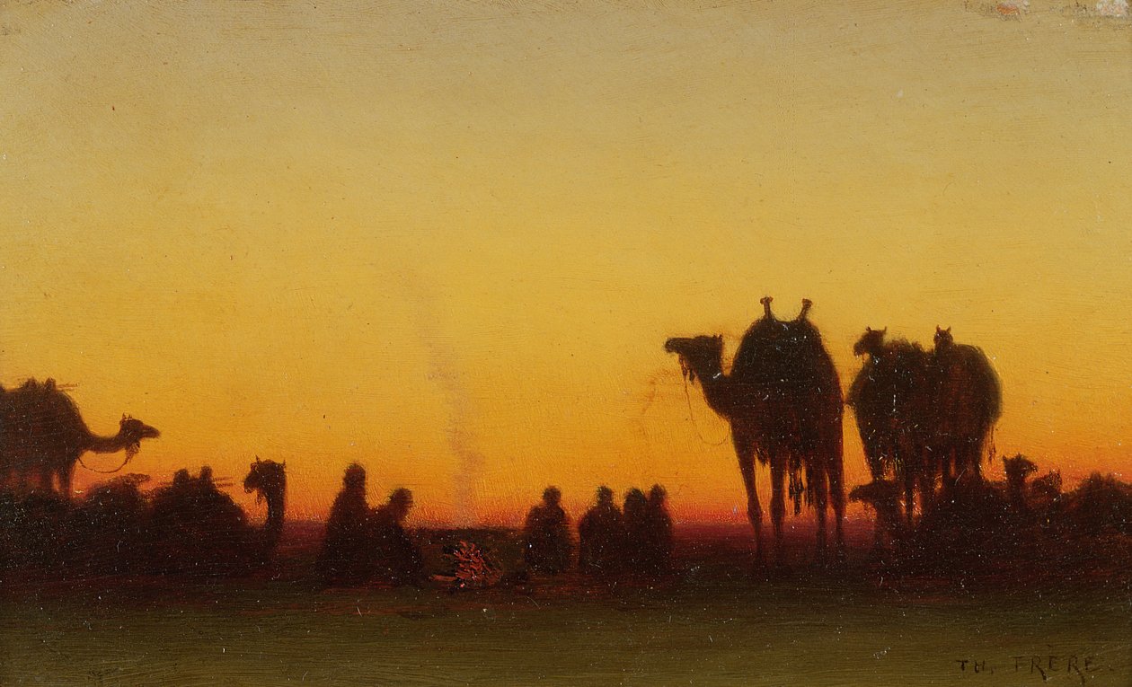 Bij het Kampvuur door Charles Theodore Frere
