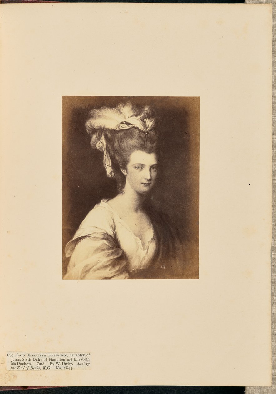Lady Elizabeth Hamilton door Charles Thurston Thompson