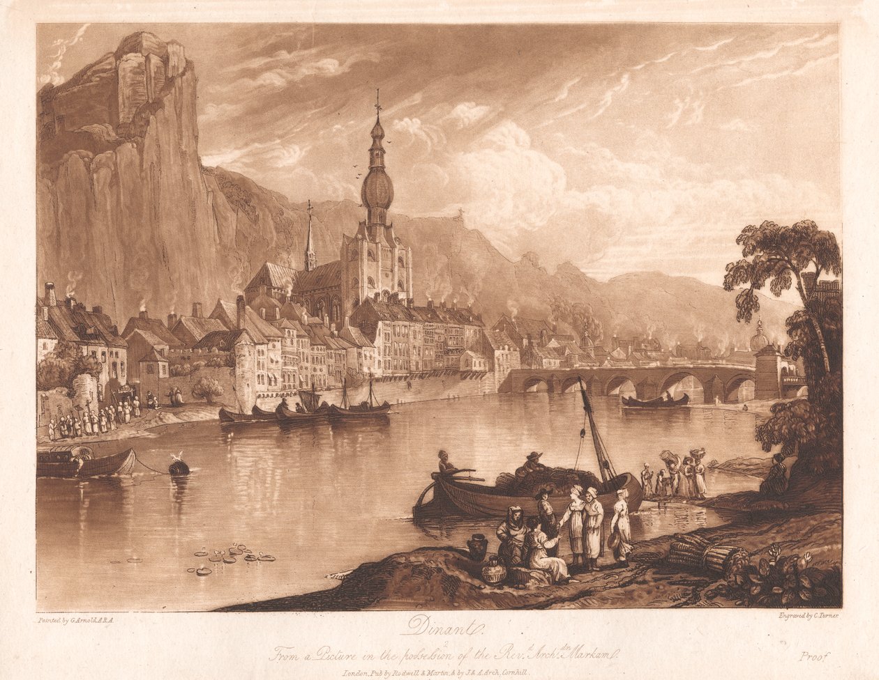 Dinant door Charles Turner