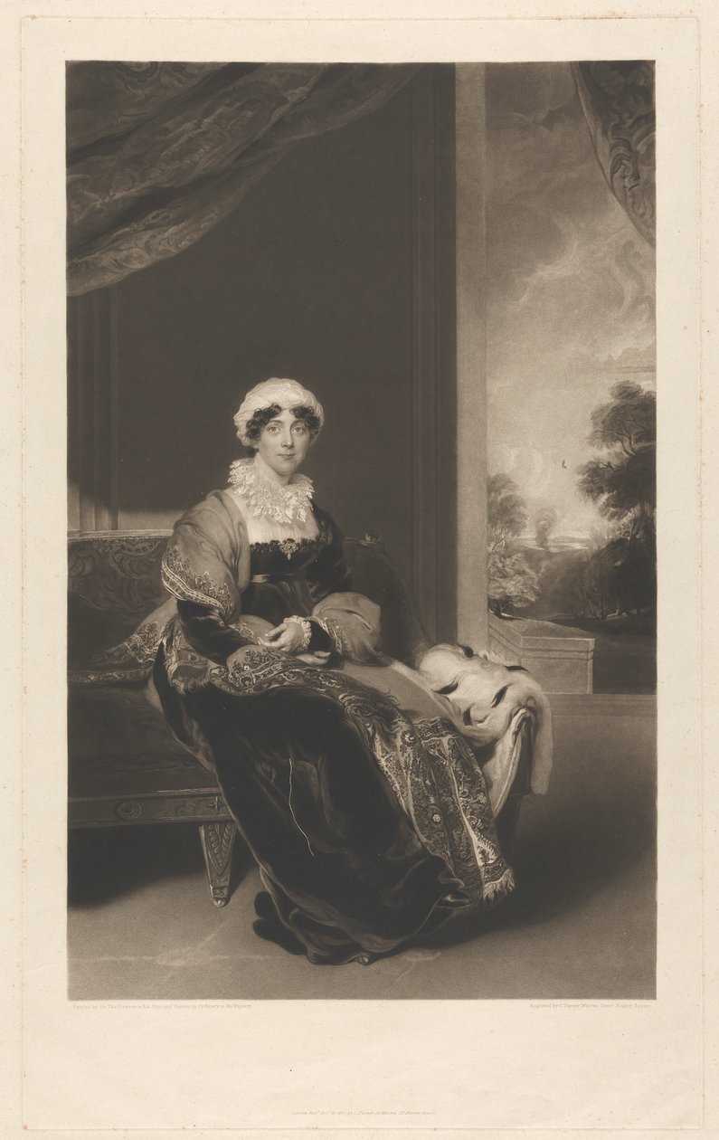 Lady Wigram door Charles Turner