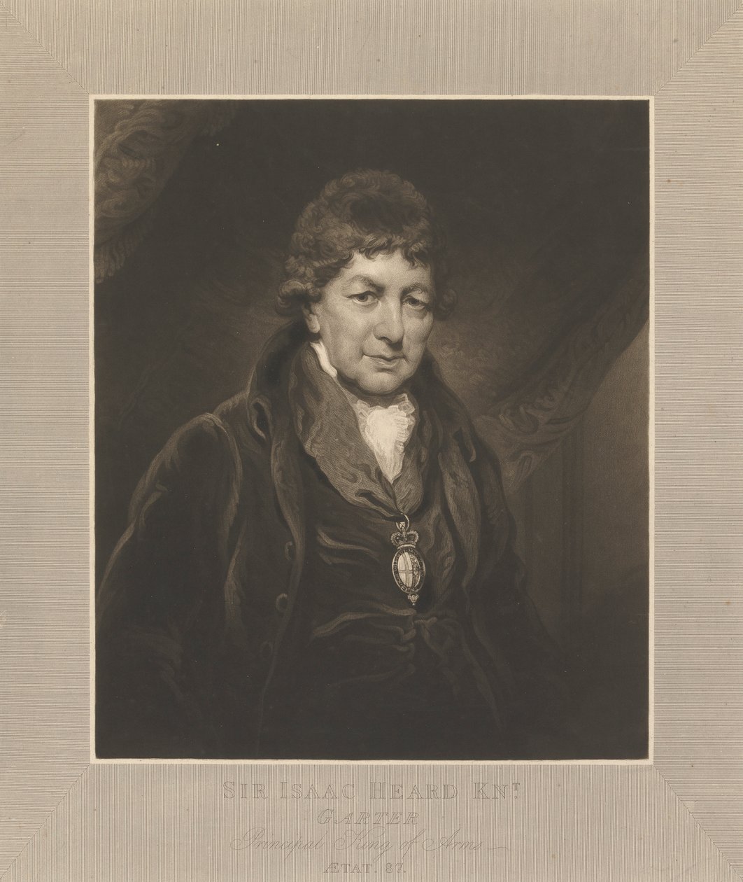 Sir Isaac Heard door Charles Turner