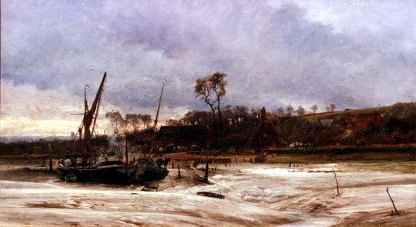 Rainham Kade door Charles William Wyllie