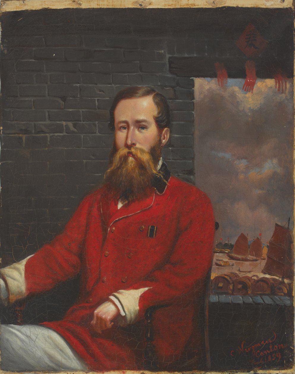 Kapitein door Charles Wirgman