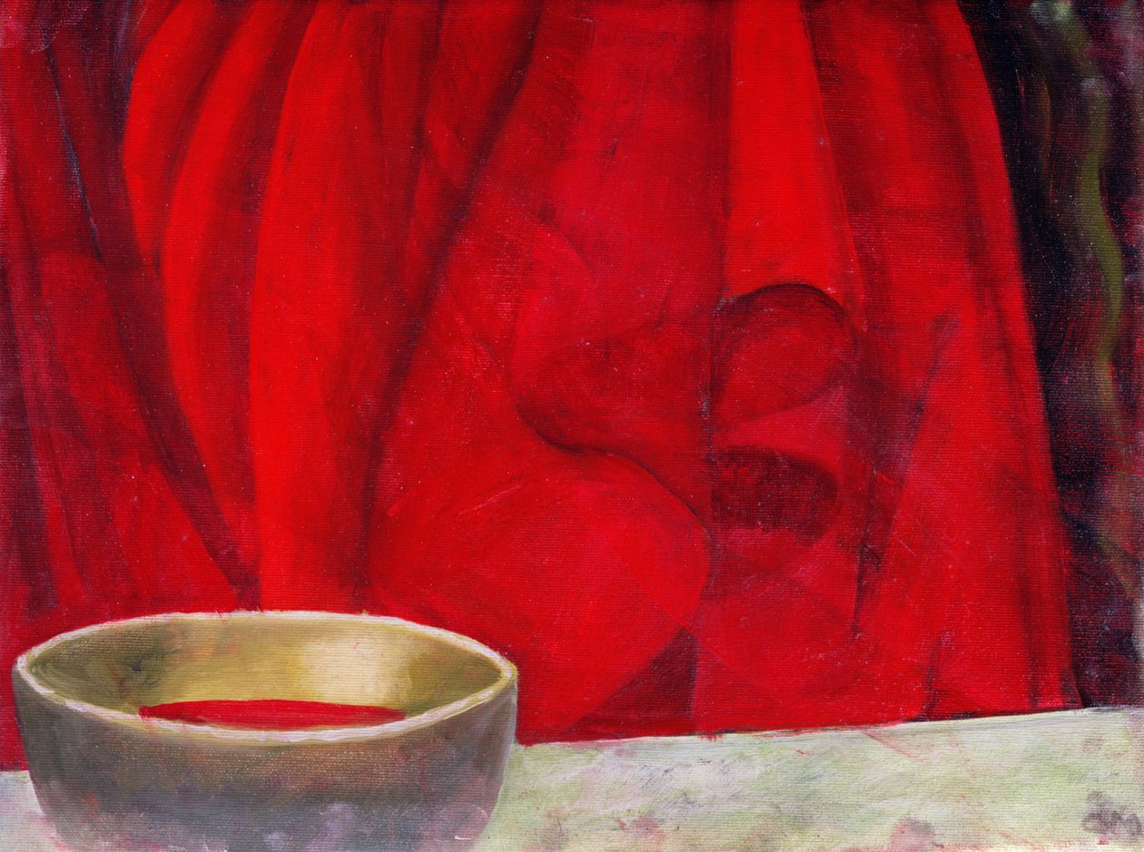 Glanzend Rood, 2003 door Charlotte Moore
