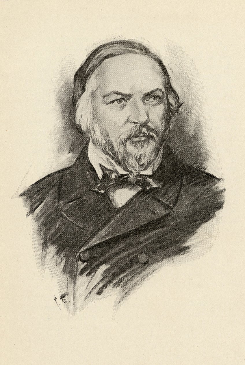 Mikhail Glinka (1804-57) illustratie uit 