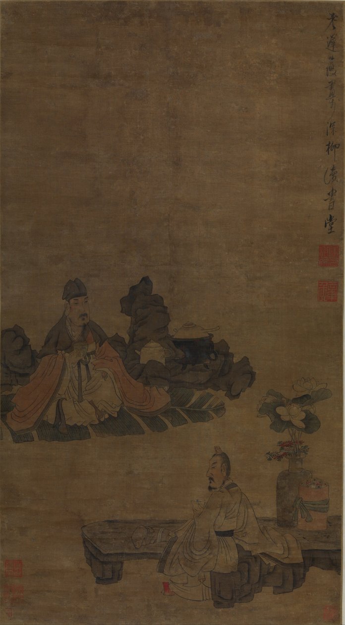 Thee proeven door Chen Hongshou