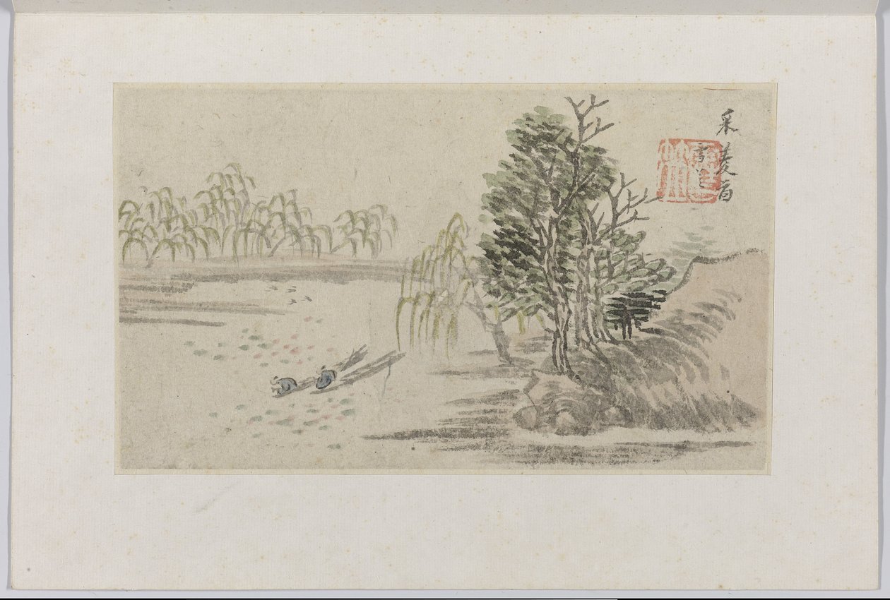 Landschap door Cheng Men