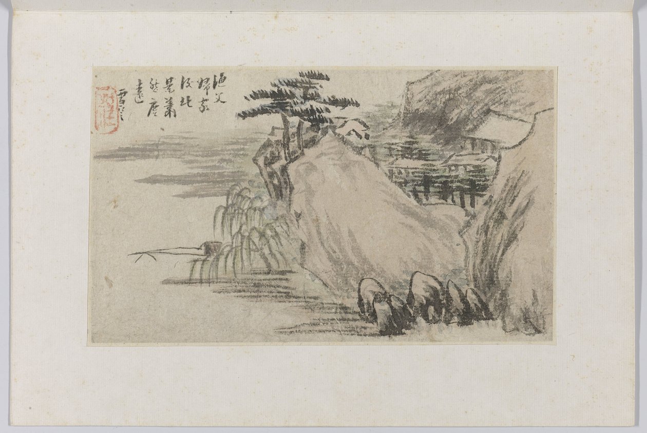 Landschap door Cheng Men