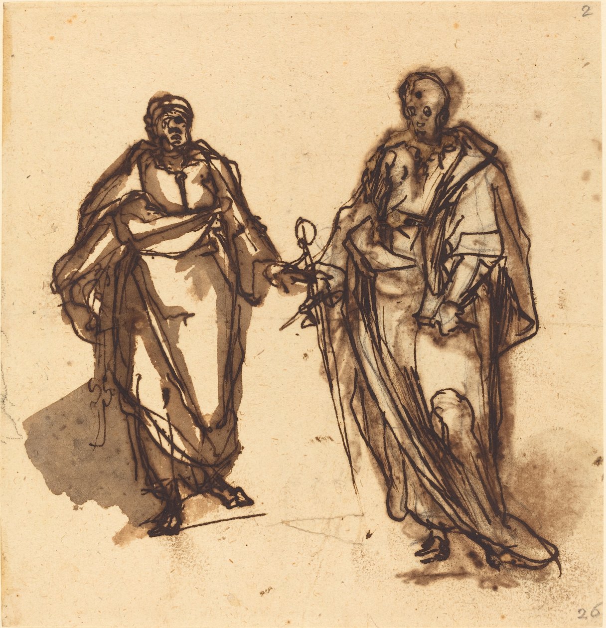 Heiligen Petrus en Paulus door Cherubino Alberti