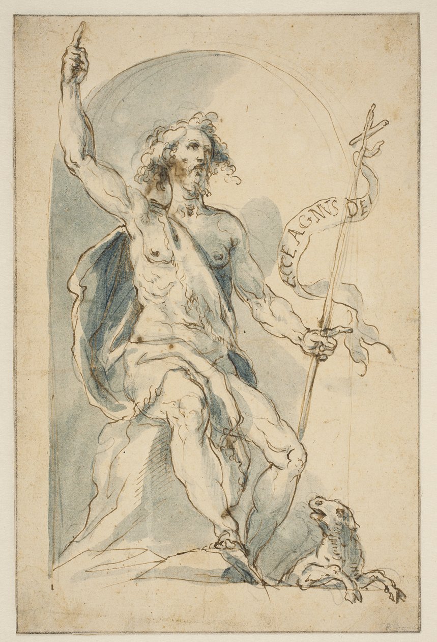 Johannes de Doper door Cherubino Alberti