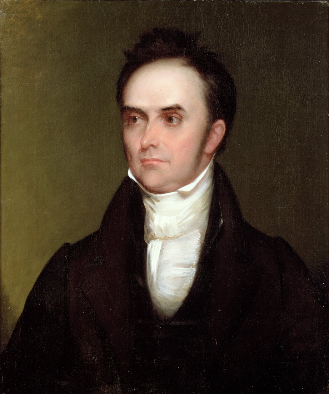 Daniel Webster, 1830 door Chester Harding