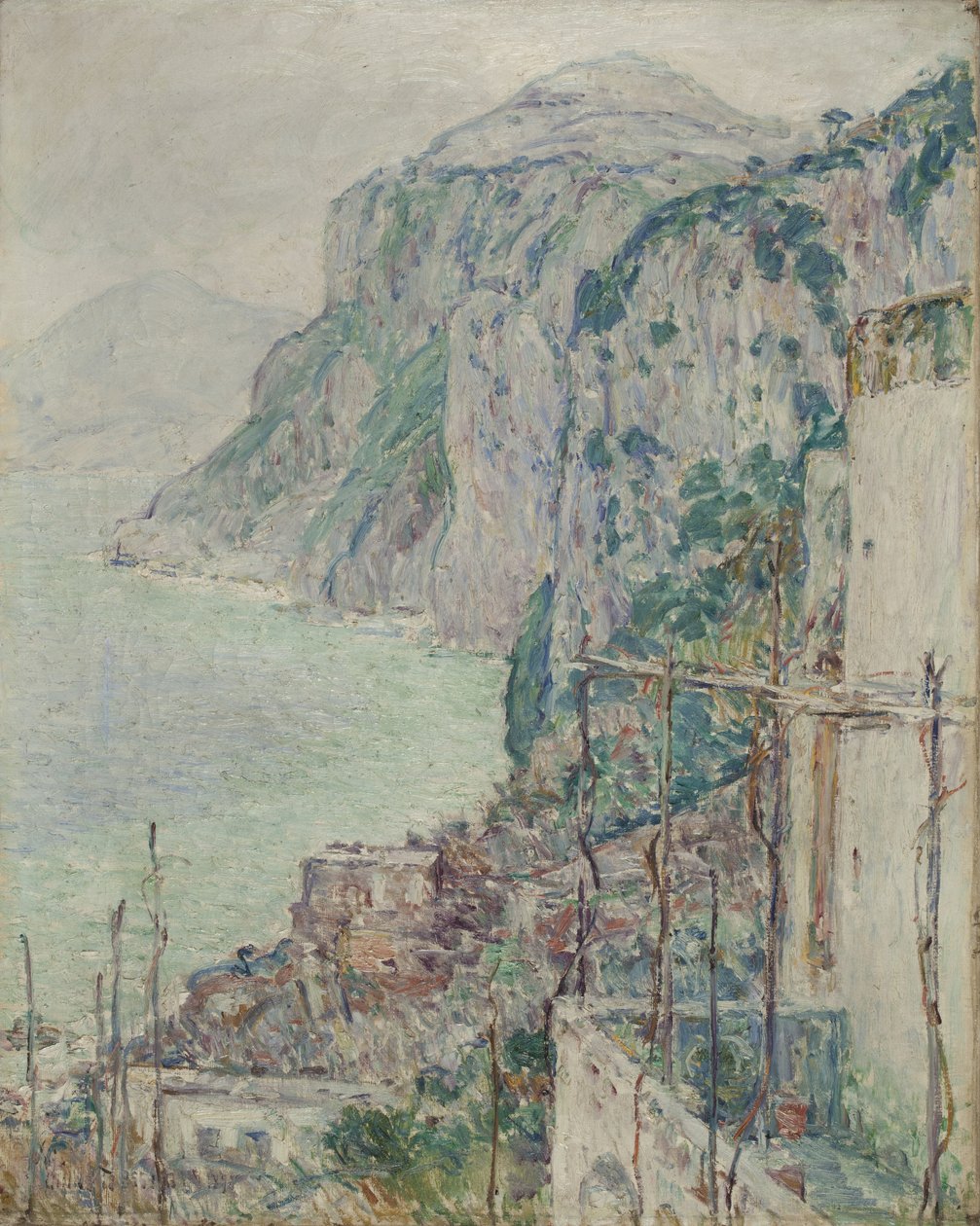 Capri door Childe Frederick Hassam
