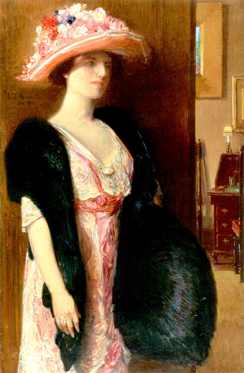 Vuur opalen door Childe Frederick Hassam