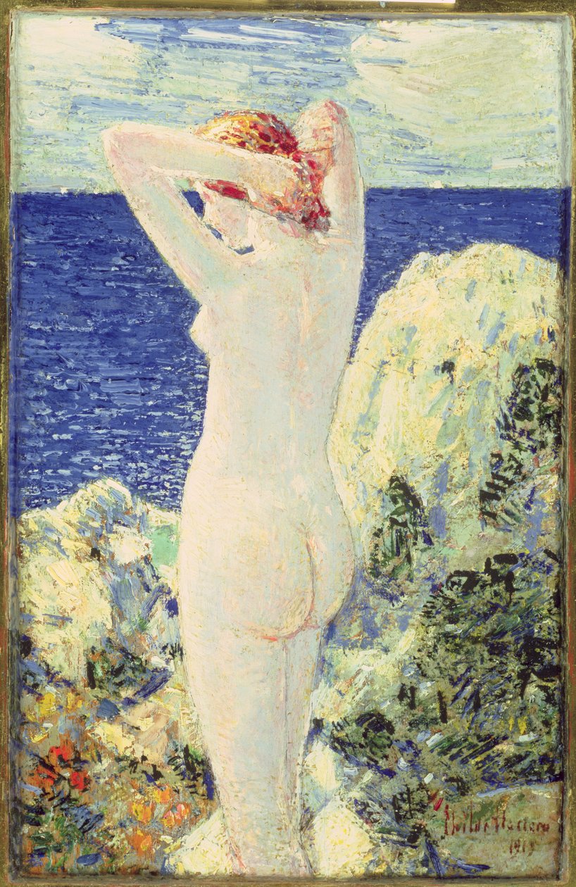 De Bader door Childe Frederick Hassam
