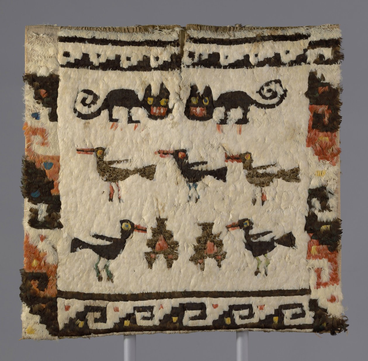 Gevederde tuniek, A.D. 1470-1532 door Chimu Culture