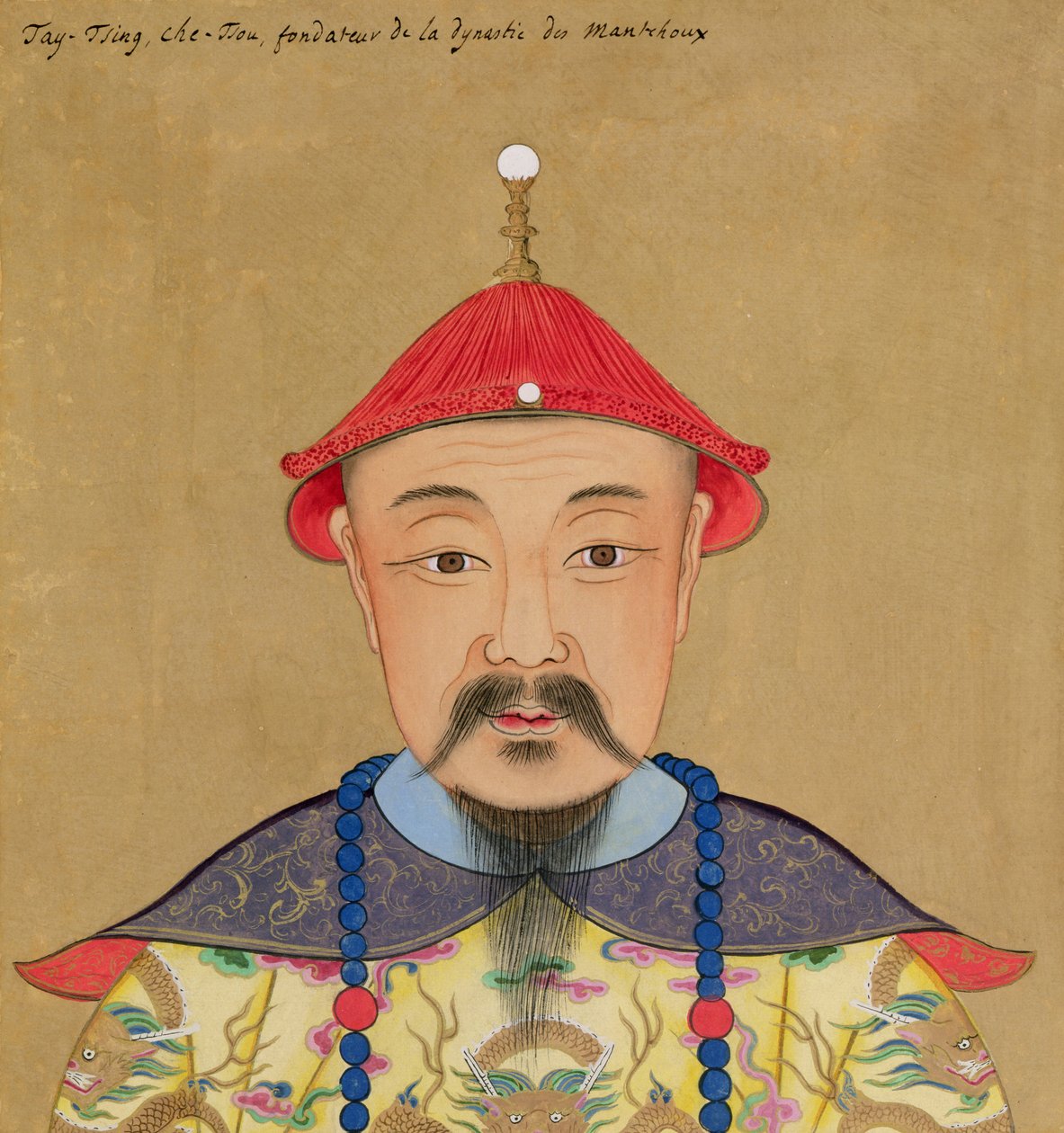 Portret van Tai Tsin Che-Tsou door Chinese School