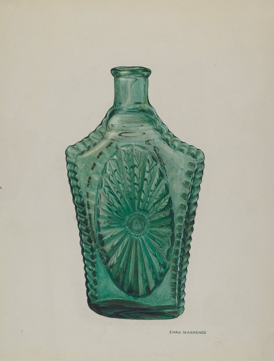 Fles door Chris Makrenos