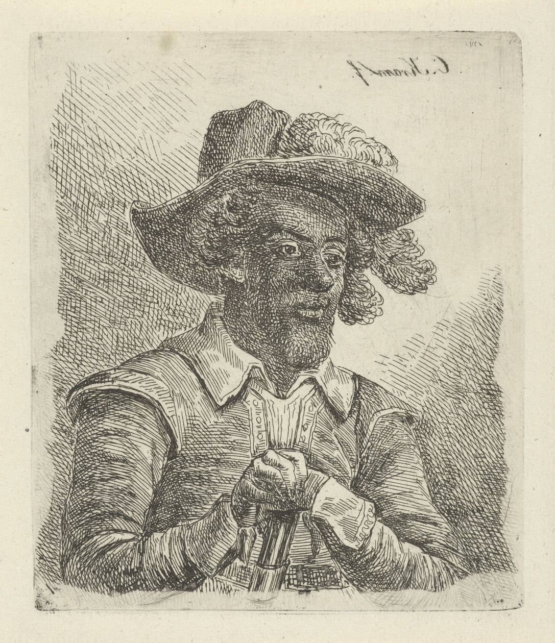 Krijgsman door Christiaan Kramm