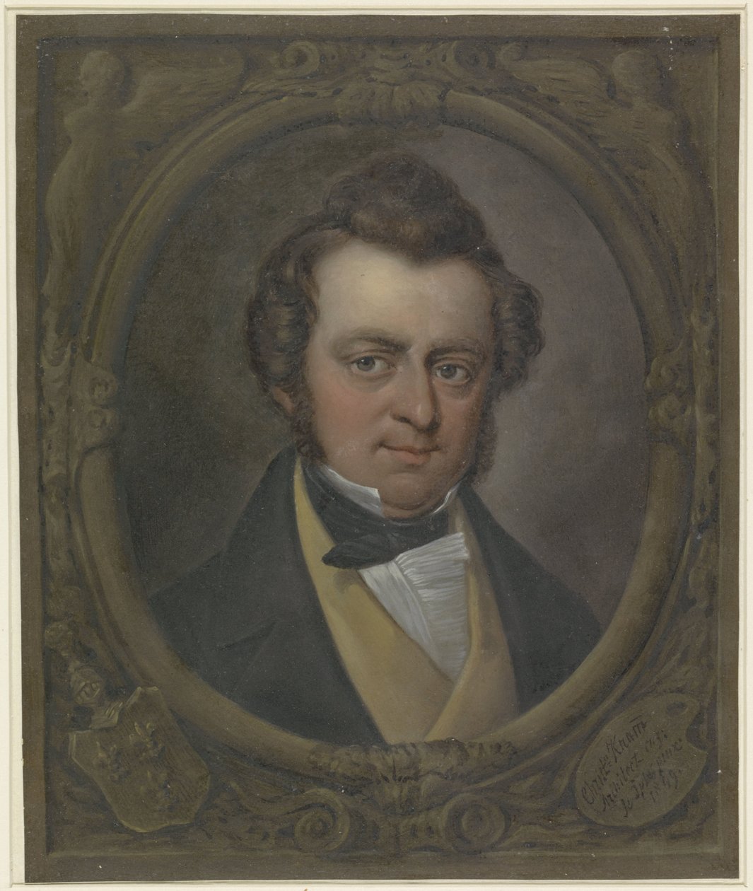 Zelfportret door Christiaan Kramm