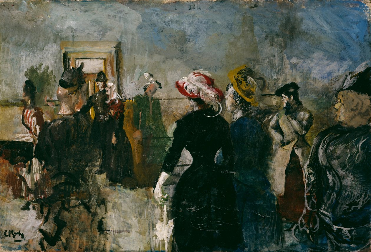 Albertine door Christian Krohg
