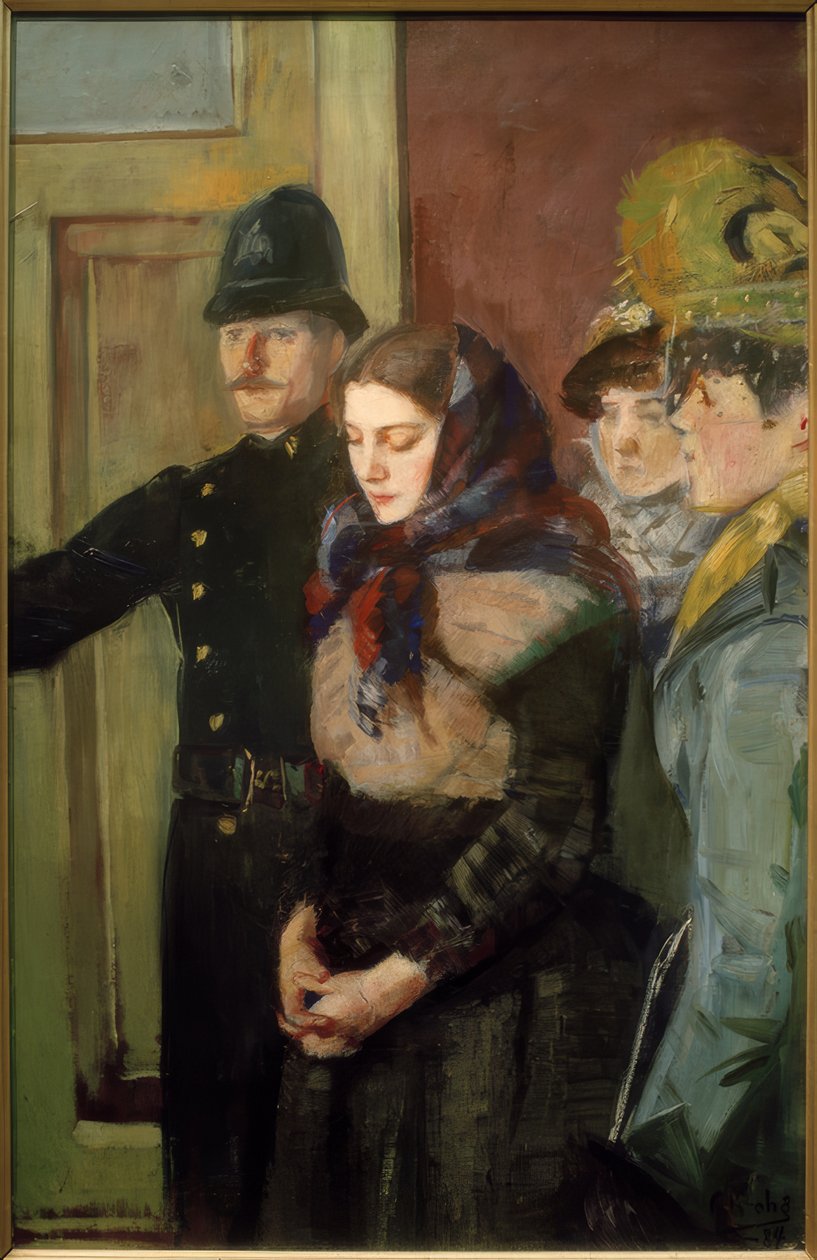 Albertine door Christian Krohg