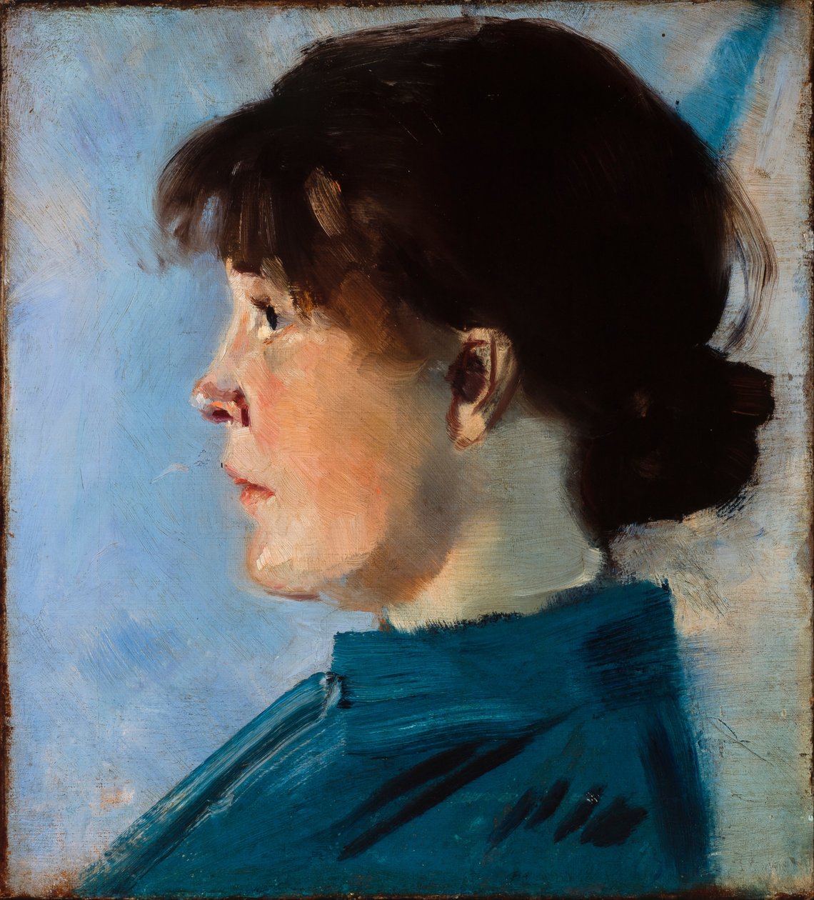 Oda Krohg door Christian Krohg