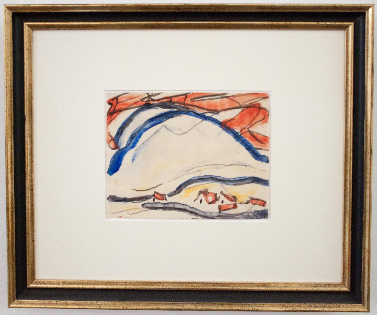 Landschap door Christian Rohlfs