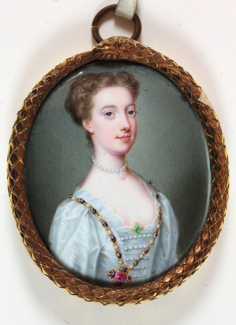 Lady Margaret Cavendish Holles Harley door Christian Friedrich Zincke