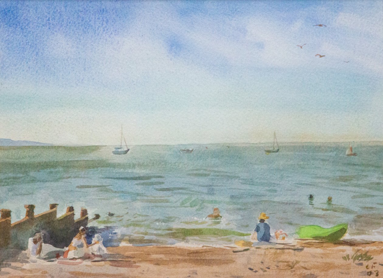 Whitstable Groene Zee, 2016 door Christian Furr