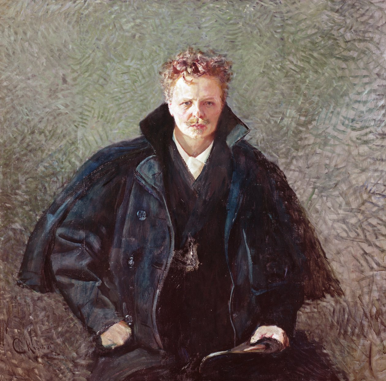August Strindberg door Christian Krohg