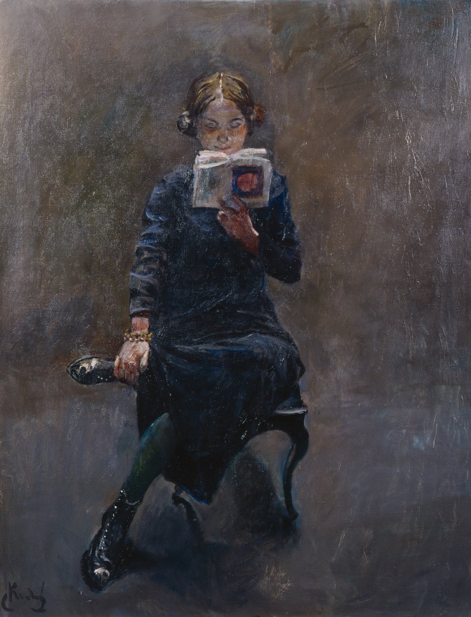 Gudrun door Christian Krohg