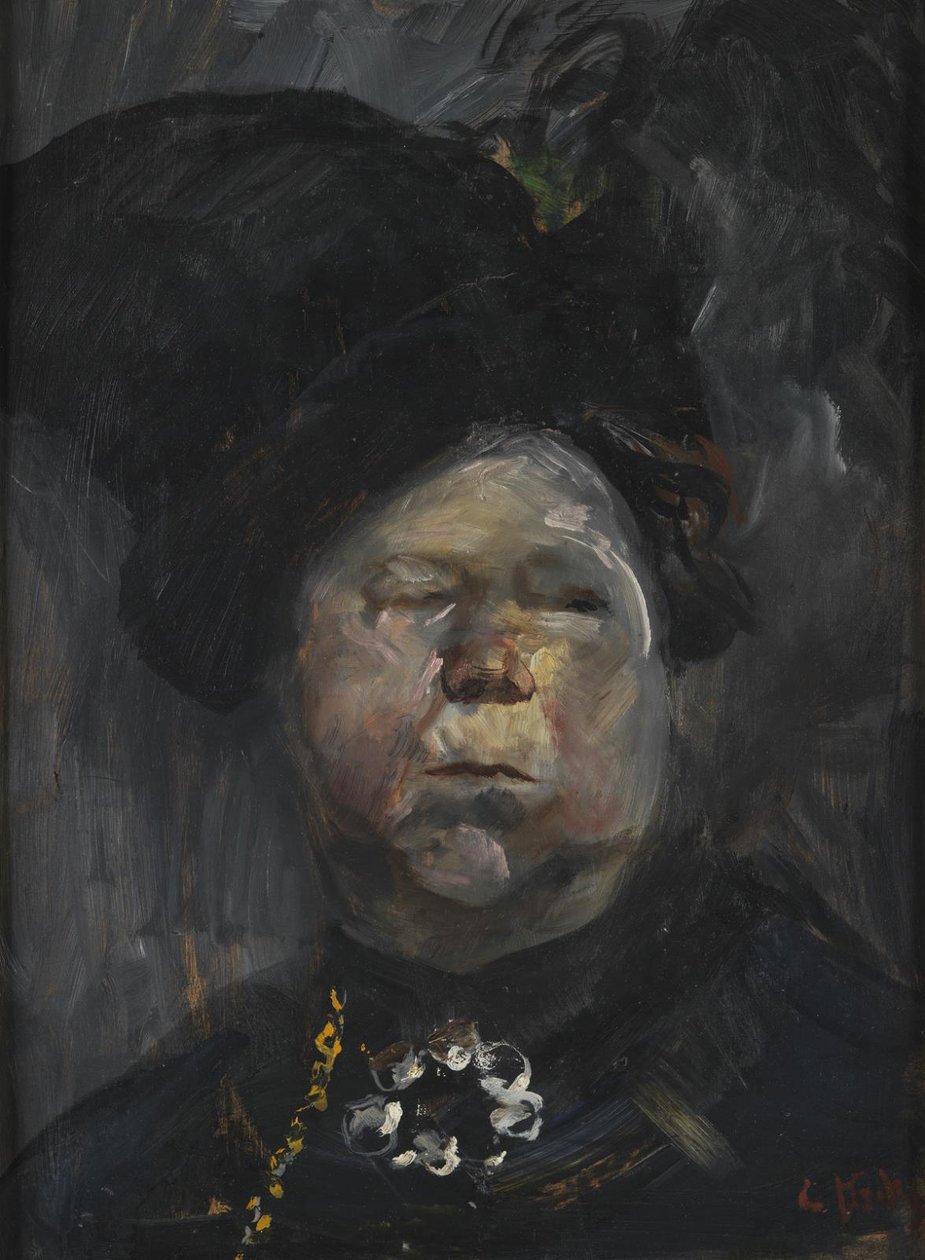 Mevrouw Blom door Christian Krohg