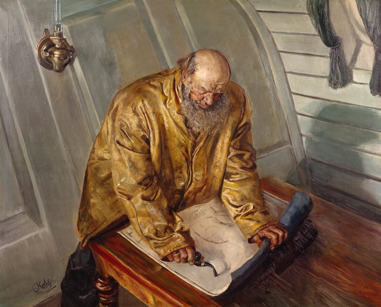 Modderige wateren door Christian Krohg
