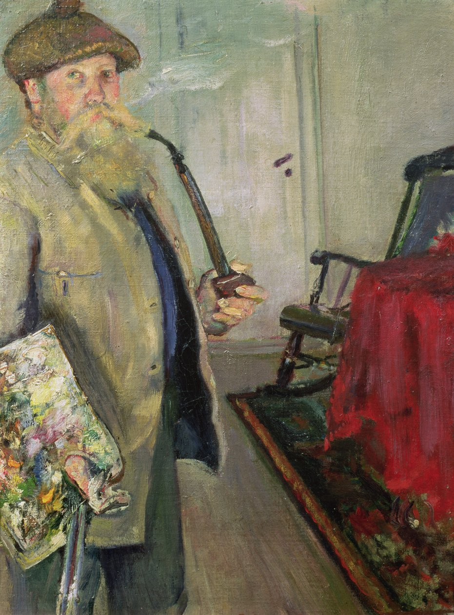 Zelfportret door Christian Krohg