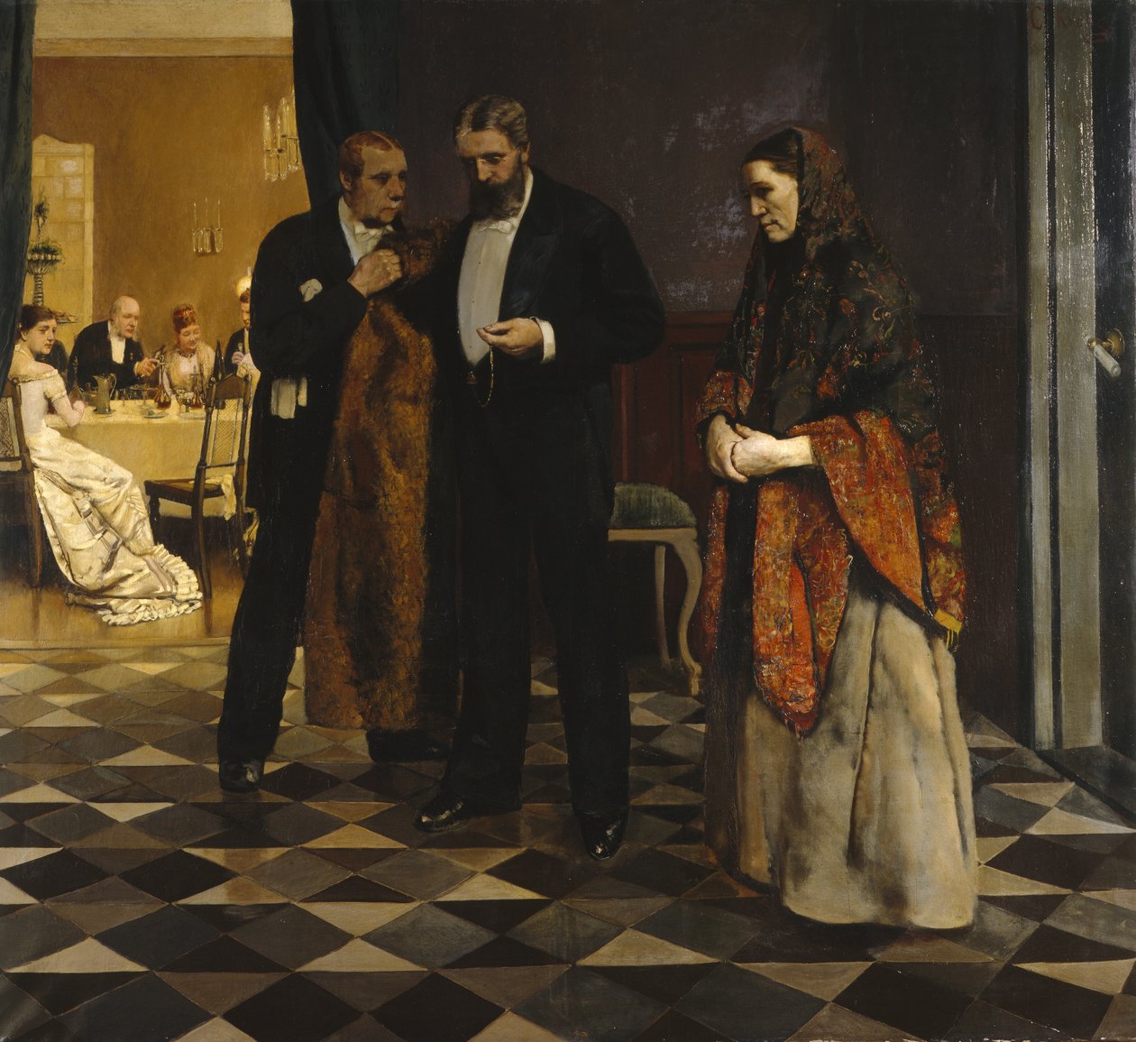 De dokter roepen door Christian Krohg
