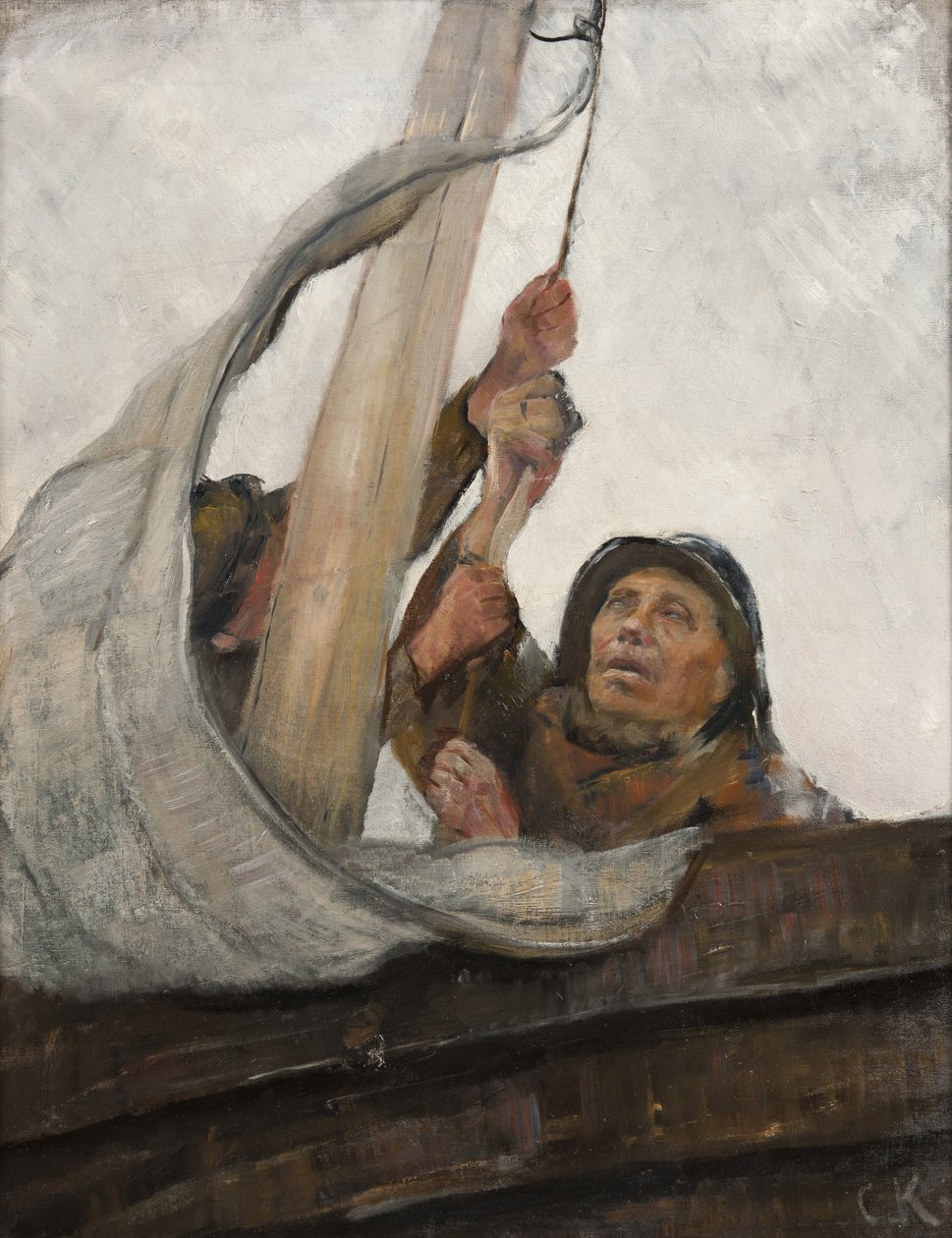 Zeilen door Christian Krohg