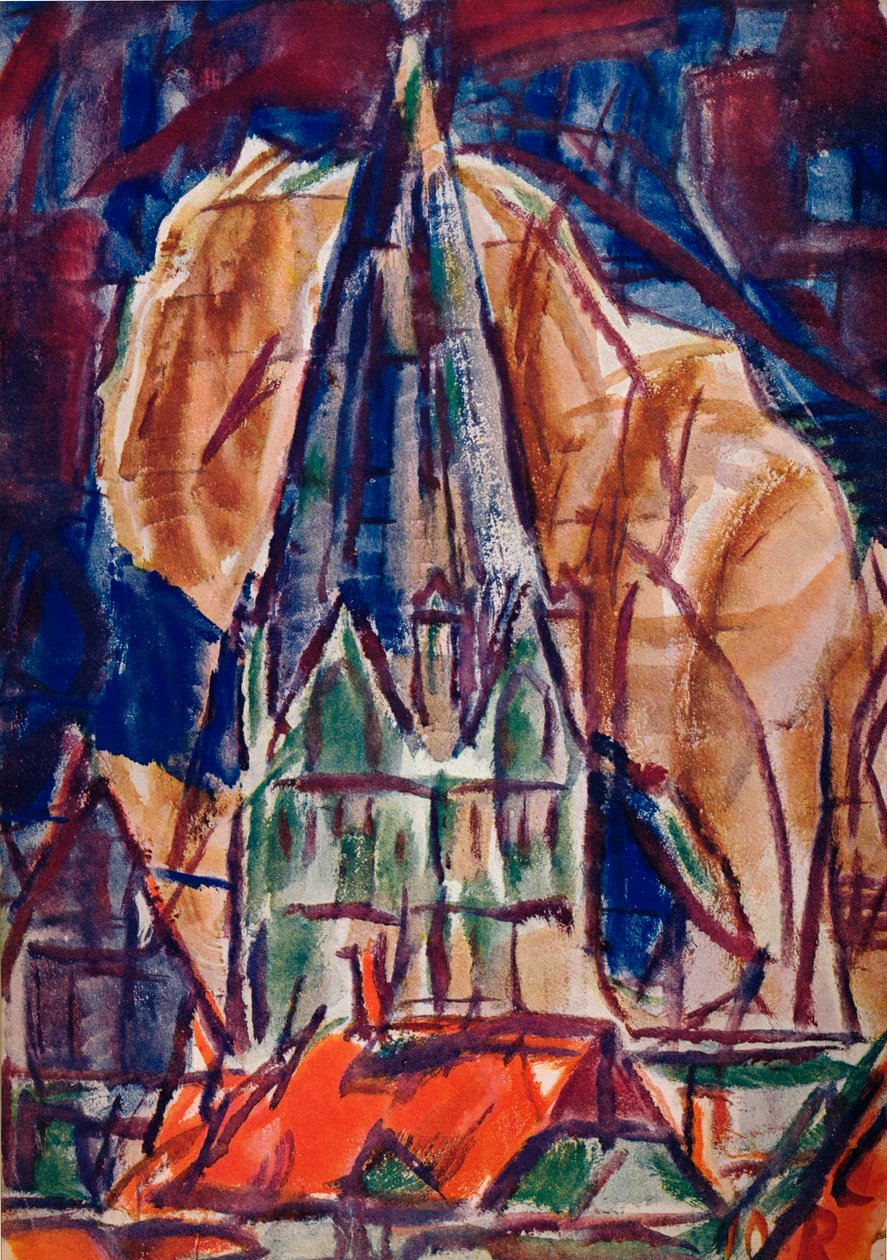 St. Patrokus in Soest door Christian Rohlfs