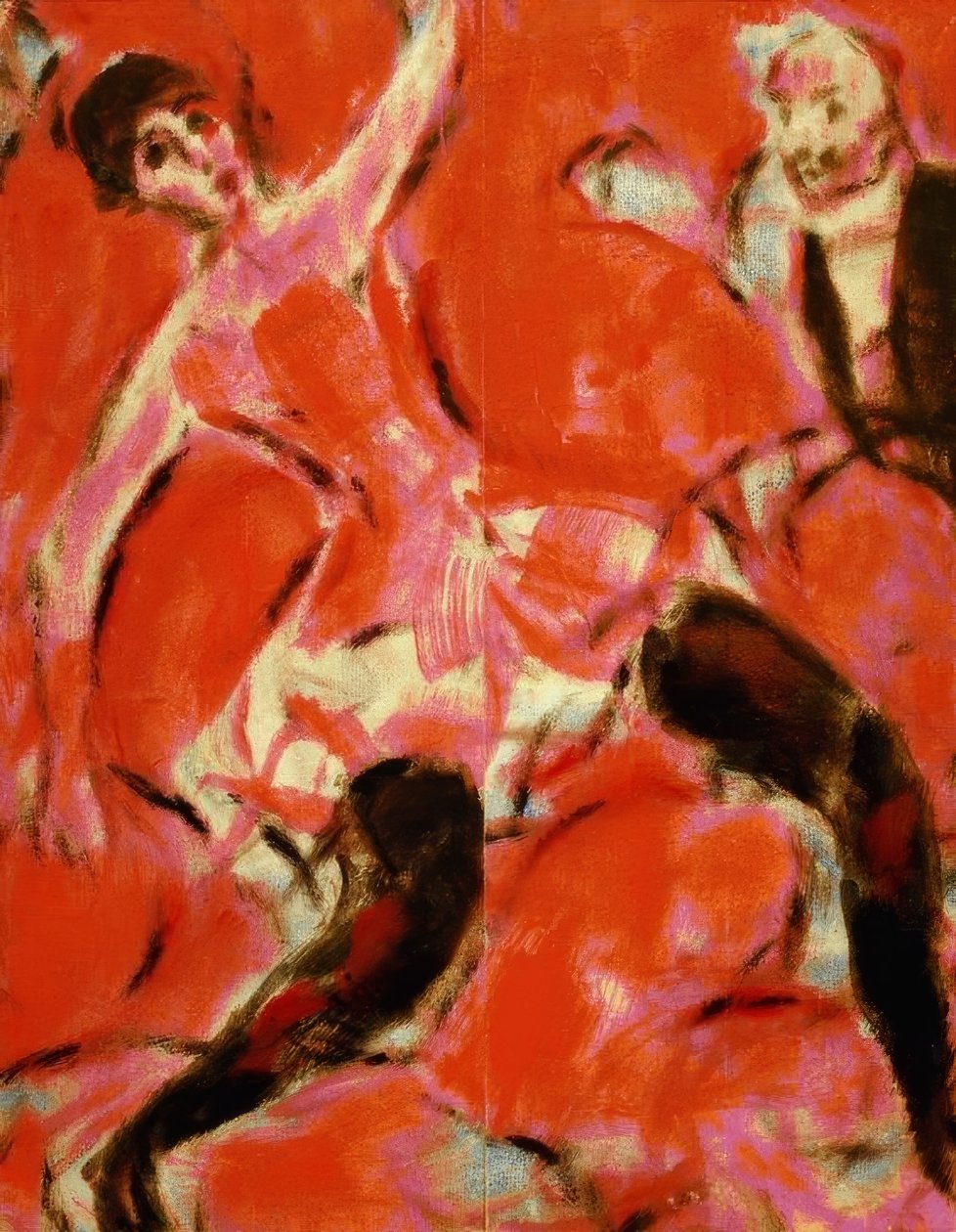 Dansende door Christian Rohlfs