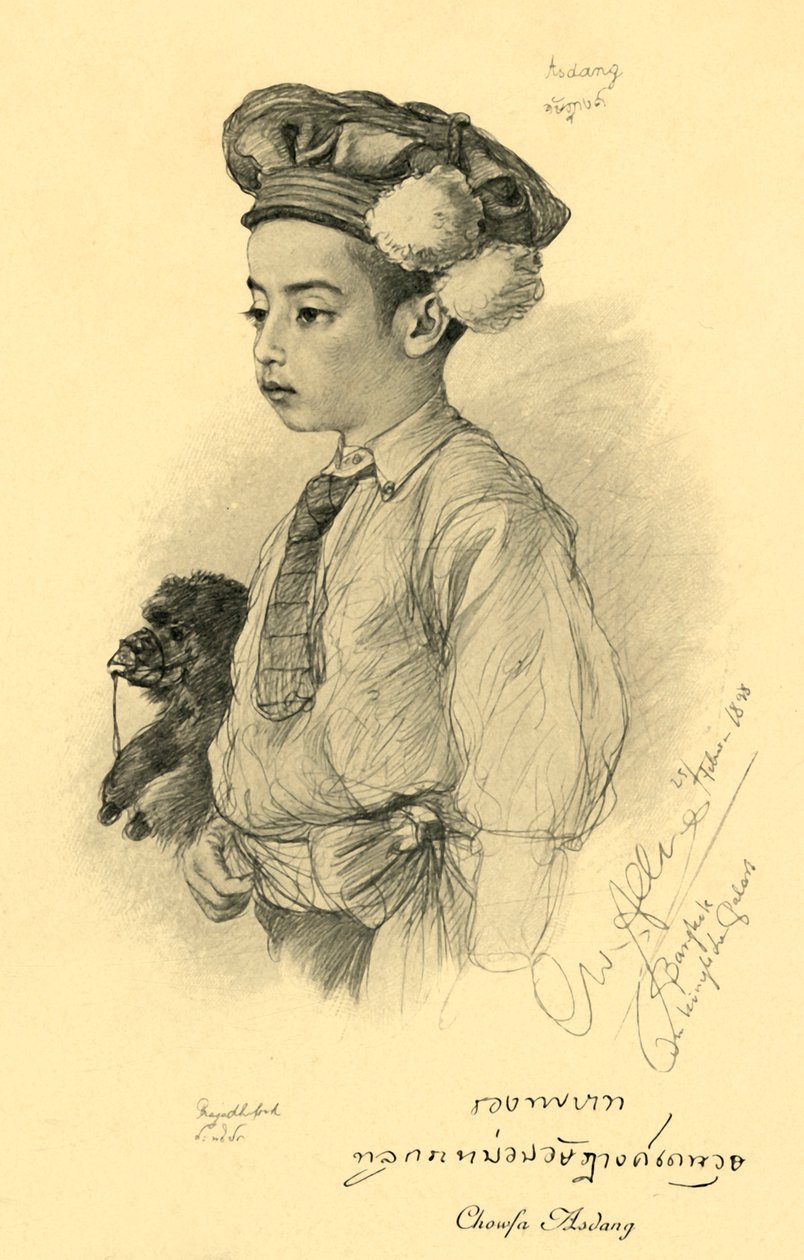 Chowfa Asdang, 1898 door Christian Wilhelm Allers