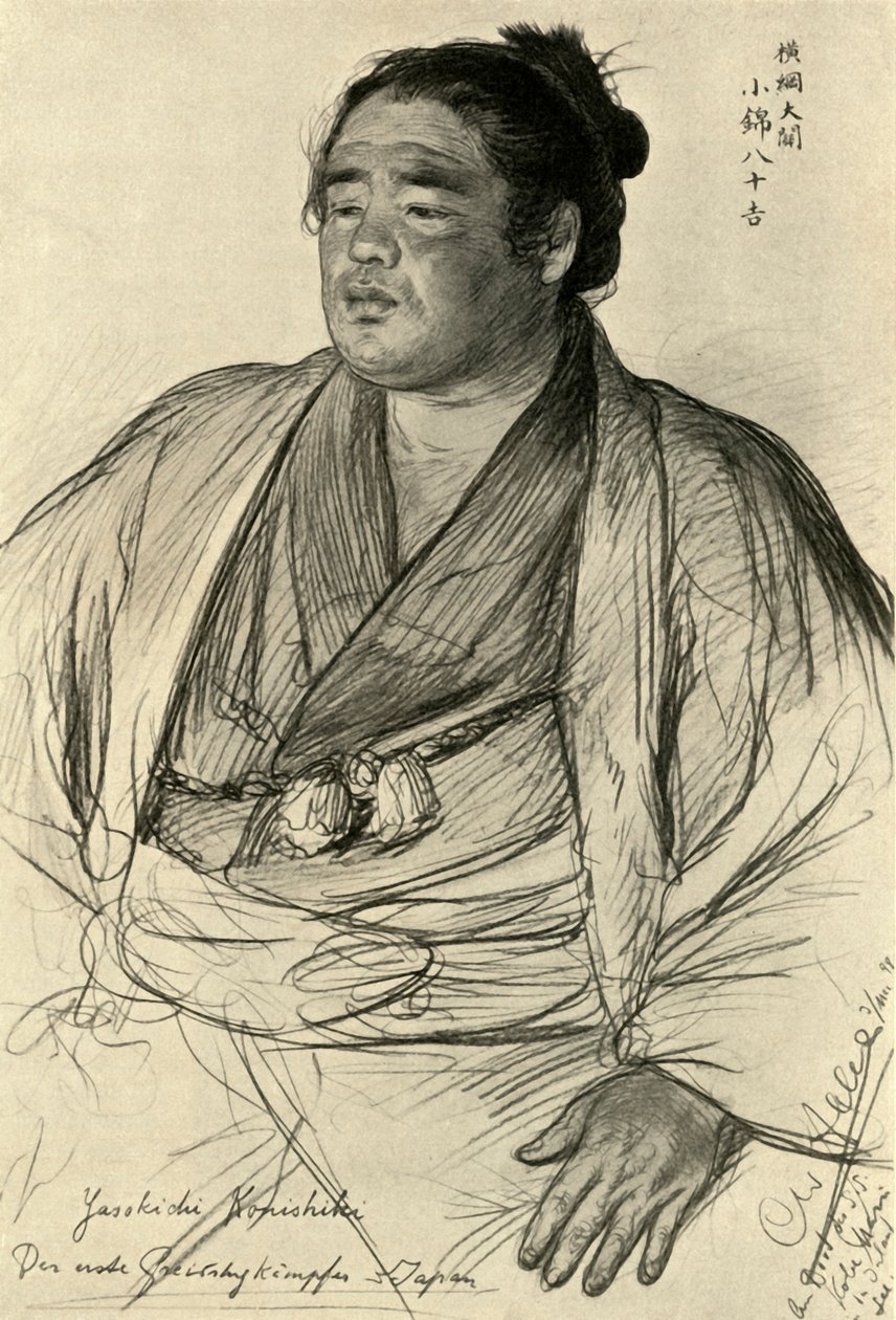 Konishiki Yasokichi door Christian Wilhelm Allers