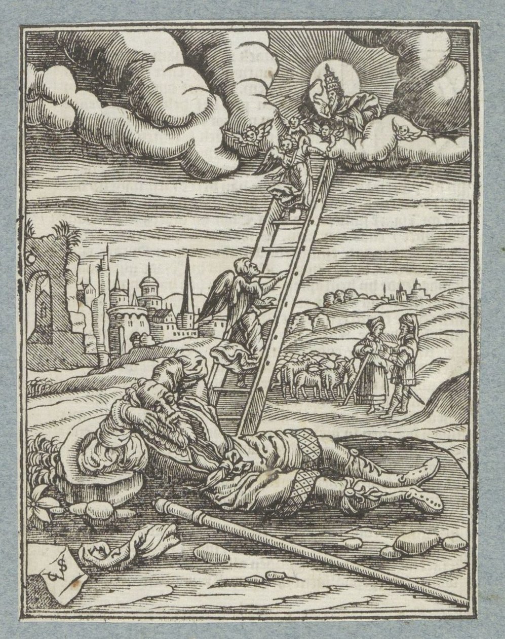Jakobs ladder door Christoffel van Sichem (II)