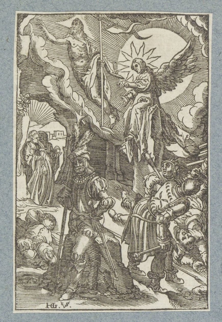 Opstanding van Christus door Christoffel van Sichem (II)